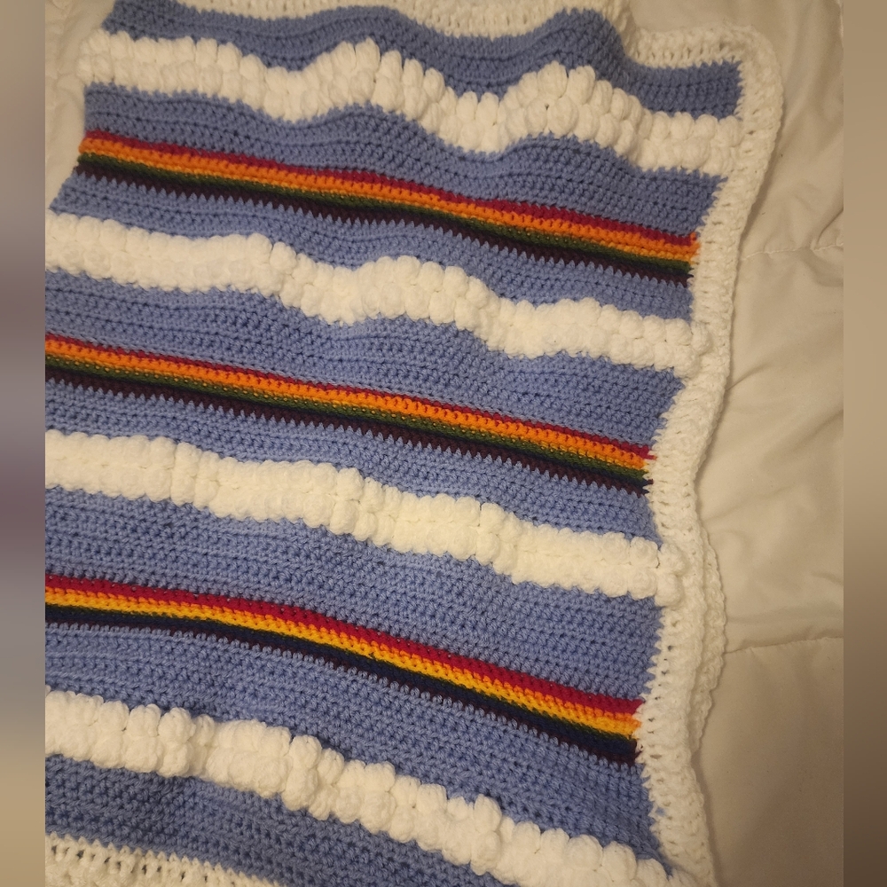 Rainbow Blanket / Rainbow Baby Blanket